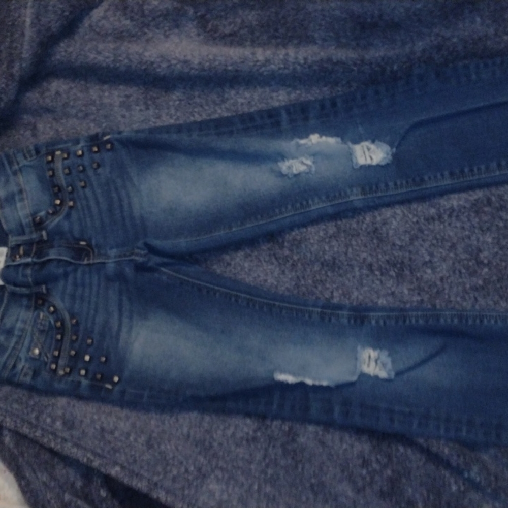 Ripped kids jeans